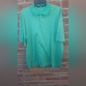 Ralph Lauren Blue label Polo Golf Green Stopped shirt XL